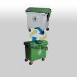 Good Quality Street garbage trash bin 660L for residential garden use trash can