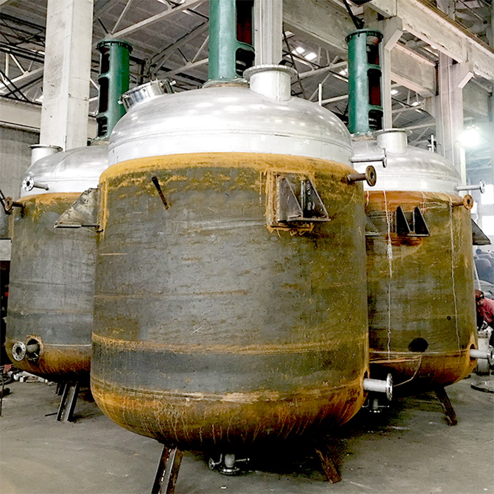 Custom Automated Steam-Heated Reaction Vessel Production Line Stainless Steel Epoxy Resin Reactor Equipment Automated Steam-Heated Reaction Vessel