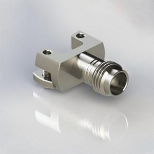 China 3.5mm Female Board Coaxial RF Connector For Edge Launch PCB 007&quot; Pin factory
