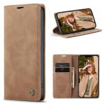 CaseMe 15 Pro Phone Case TPU Leather Back Cover with Card Magnetic Holder and