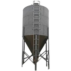 China Silo Grain Bin For Livestock Feeding 275g Sqm Zinc Coated Feed factory