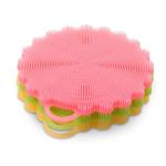 Reusable Kitchen Cleaning Brush , Soft Kitchen Stay Clean Scrubber Customized