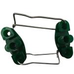 UV Protected Type S Nylon Stainless Steel Drop Wire Tension Cable Clamps for
