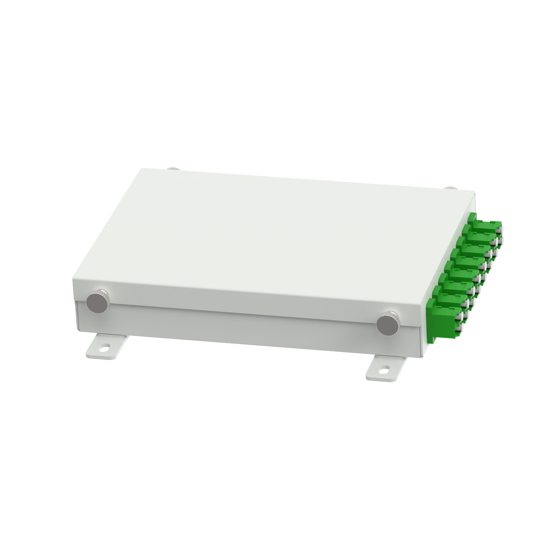 8 Cores Fiber Optic Terminal Box for Network and FTTH Distribution in Cold Rolled Steel
