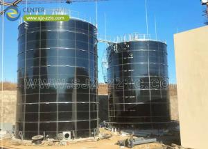 China Center Enamel Provides Anaerobic Digester Tanks For Ghana Biogas Project factory