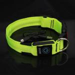 C906 Wholesale Fashion Colorful Customized Logo Flashing Rechargeable LED Dog
