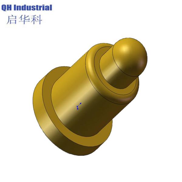 SMT 3.0mm Ni Plating Electronic Products SMT Spring Load Pin Body Brass SMArt Watch Solder IDI Pogo Pin