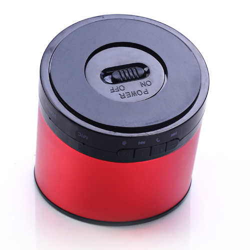 Coloured Bluetooth Hiking Speaker Wireless Rechargeable Speaker 450mAh Li ion Battery