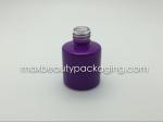 thick and strong powder coating gel polish bottle double coating different color