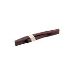 Replacement Ebony Guitar Bridge Ukulele Slotted Bridge High Durability