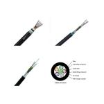 Outdoor Direct Buried Fiber Optic 12 Core Cable G.652D With PE Sheath