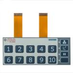 Tactile Metal Dome PET Circuit Membrane Switch 3M Adhesive ISO Certificate