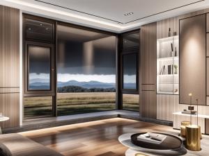 China OEM Contemporary Aluminium Casement Windows Framework Customized factory