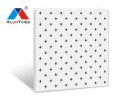 Rhomboid Punching Aluminum Drop Ceiling Tiles Transparent Dustproof