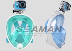China Dry and Fog Free Full Face Snorkel Mask with Gopro camera mount for Adults and Youth factory