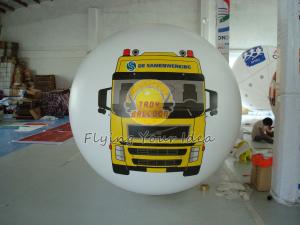China 5*2.2m Inflatable Large Advertising Printed Helium Balloon with digital printing for Party factory