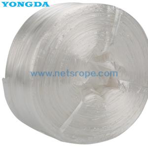 China 4 Strand Polypropylene Split Film Fibre Ropes 10mm GB/T8050-2017 factory