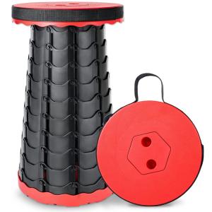 China Camping Outdoor Travel Portable Lightweight Plastic Folding Stool for Park and Garden factory