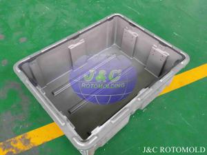 China Industrial Roto Molded Cases By Die Casted Rotational Mold Customzied Design factory