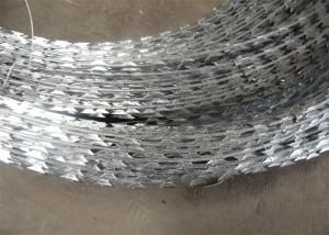 China Razor Security Wire 65m Long 10m Coiled Concertina Type Barb Fence Fencing factory