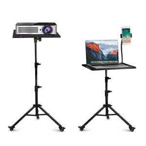China Movable Adjustable Book Laptop Floor Standing Tablet Stand With Wheels factory