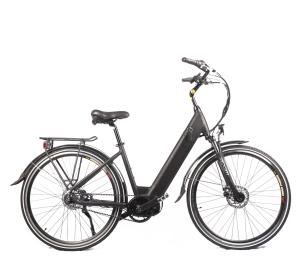 China 28 Inch Step Through Mid Drive Ebike 8 Speed Belt Drive Bicycle Max Speed 30 - 50Km/H factory