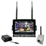7 Inch Black 9-24V Wide Angle Night Vision Camera with Battery power supply DC
