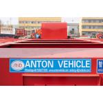 3/4 Axles 60-100 Ton Heavy Duty Lowbed Transport Trailer with Multi Axle