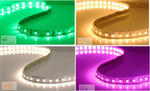China 30pcs SMD5050 LED Flexiable Strips IP20 DC12V white color 6000K 7.2W factory