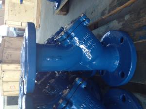 China DIN Y strainer Flanged ends factory