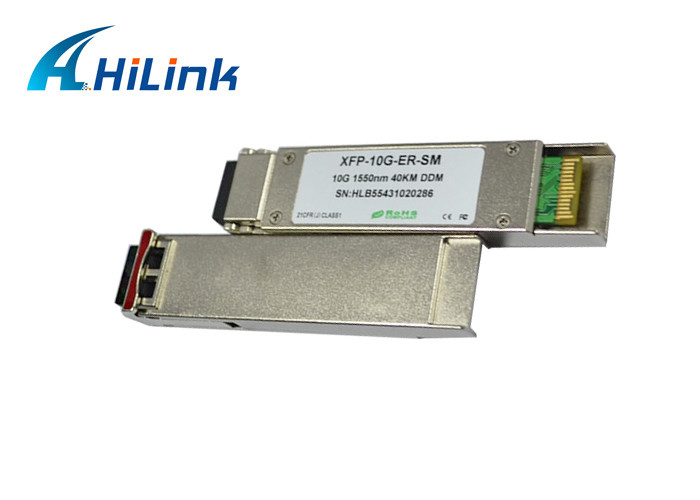 10G 1550nm 40KM XFP Transceiver Module RoHS Compliant Dual LC 10GB XFP ER