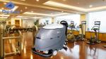 Dycon Dual-Brush Gym Floor Cleaner – Low Noise & High Efficiency