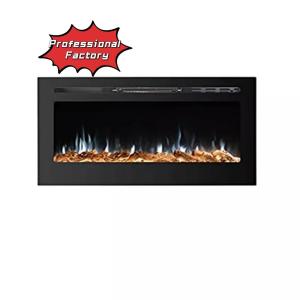 China 50 60 72 Inch Electric Fireplace with Heating Function No Heat Packing Size 100*20.5*57.5cm factory