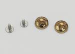 Clothes Shoe Decorative Rivet Heads , Decorative Nail Heads Corrosion Resistant