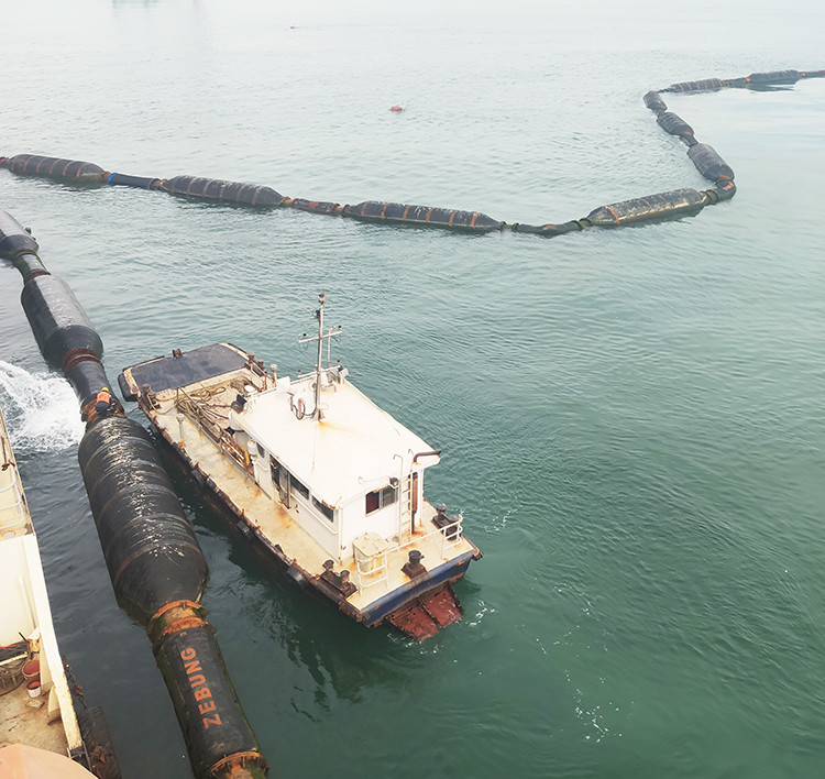 Water And Slurry Suction Hose , Delivery And Discharge Dredging Rubber Hose