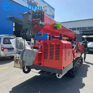 250 KW Engine Powered 3 Ton Spider Crane with 11 M Max Working Radius