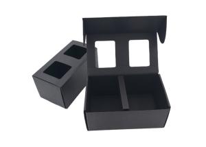 China Matt Lamination Corrugated Cardboard Shipping Boxes With Window OEM / ODM factory