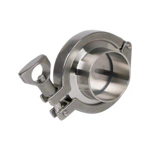 China Stainless Steel 316 304 Tri Clamp 3A Blind Ferrule End Cap Set for Sanitary Equipment factory