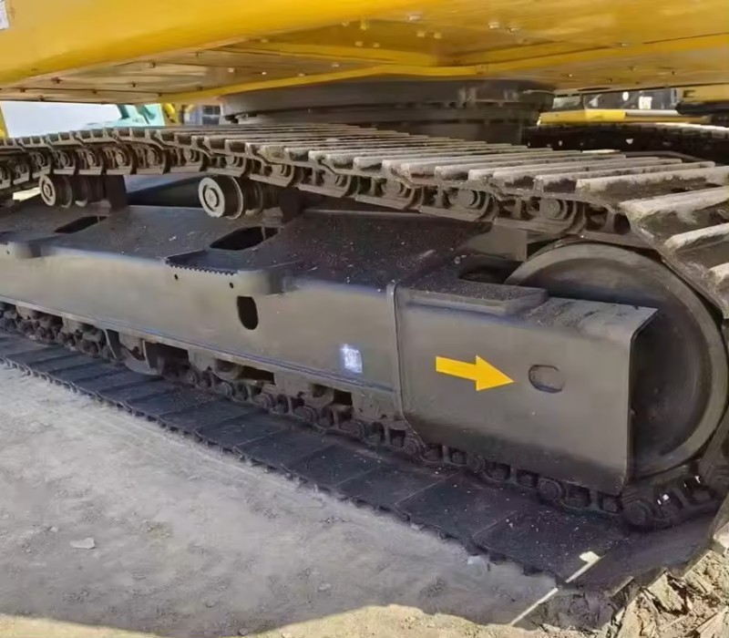 PC200-8 Used Komatsu Excavator Yellow Track Length 2840mm