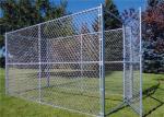 Cheap PVC coated hot dipped galvanized chain link wire mesh fence farm fence
