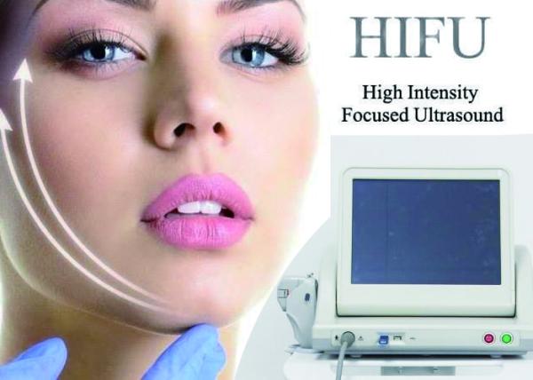 Non Invasive Hifu Ultrasound Facelift Machine Skin Tightening Removing Neck