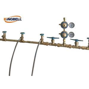 Single Side Medical Gas Manifold / Medical Air Gas Manual Manifold System