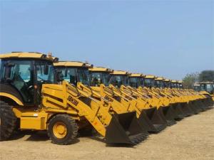 China Original Mitsubishi 388 Construction Equipment Backhoe Wheel Loader for Robot and Workers factory