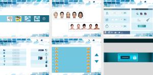 China Colorful Touch Screen Tattoo Removal Device , Vertical Laser Hair Tattoo Removal Machine factory