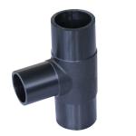 Hdpe Reducing Tee Pipe Fitting Cross Elbow Excellent Chemical Stability