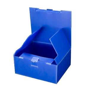 China 2mm - 20mm thick Plastic Corrugated Box Reusable Packing Corrugated Plastic Bins factory