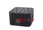 WiFREE Par 6 Battery Powered Stage Lights 6 × 18W RGBWA + UV With Colorful LCD
