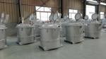 0.5T Silver Molten Aluminum Transfer Ladles Forklift Aluminum Heat Transfer