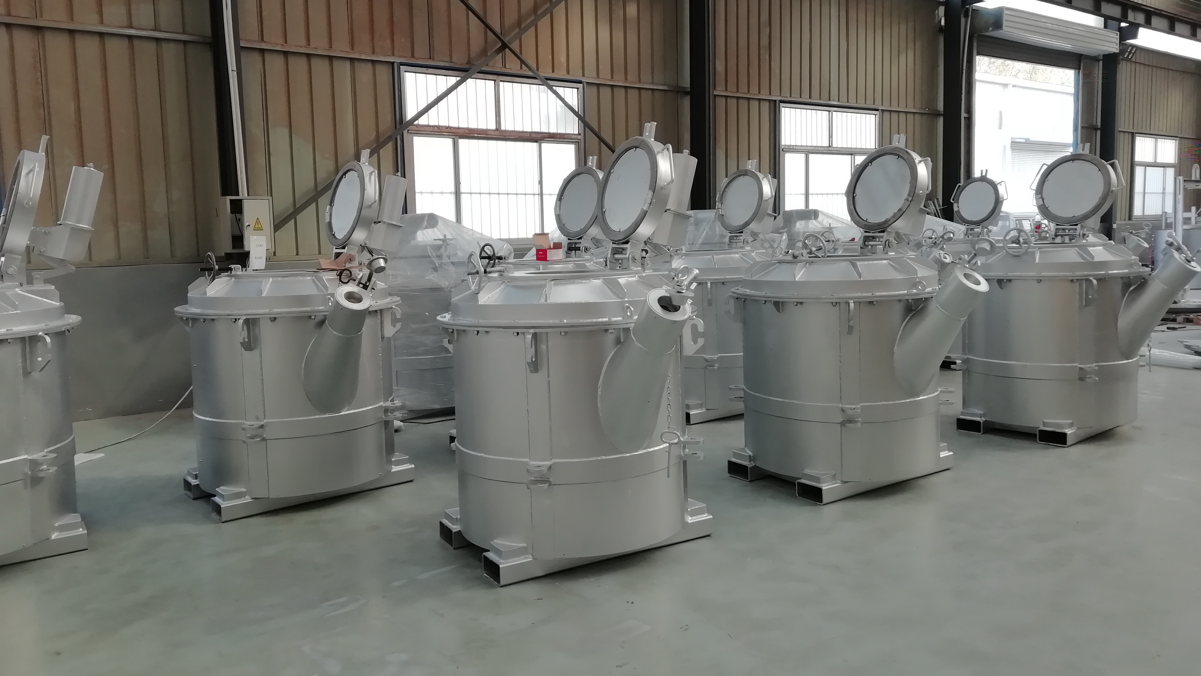 1000KG Molten Aluminum Transfer Ladles With Natural Temperature Drop ≤15C/h