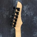 Hot Selling 6 Strings Brown Quilted Finish Jackson Electric Guitars With Black